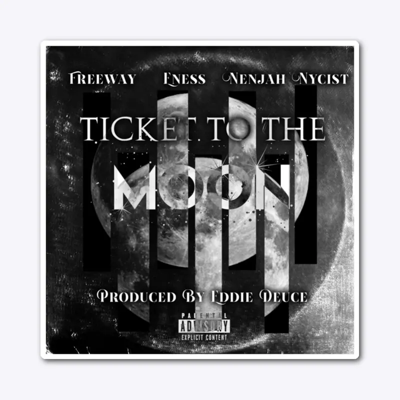 Ticket to the Moon Print